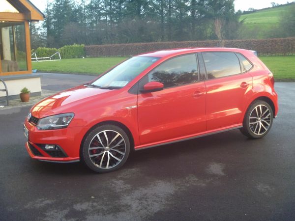 Volkswagen Polo Hatchback, Petrol, 2017, Red