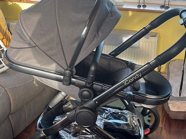 Icandy double outlet buggy done deal