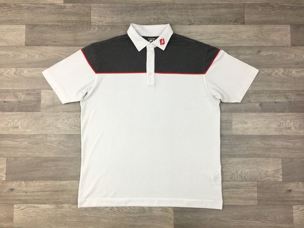 Mens white golf outlet polo shirts