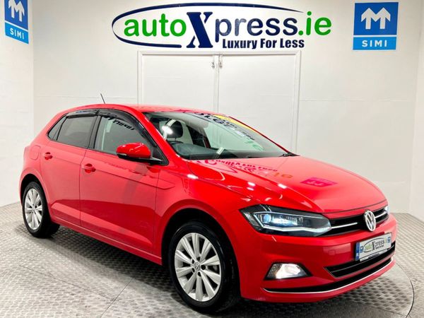 Volkswagen Polo Hatchback, Petrol, 2018, Red