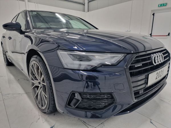 Audi A6 Saloon, Petrol Plug-in Hybrid, 2021, Blue