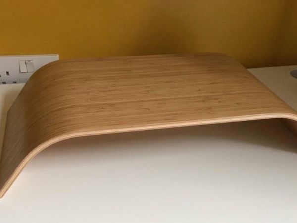 SIGFINN bamboo veneer, Monitor stand, fixed height - IKEA