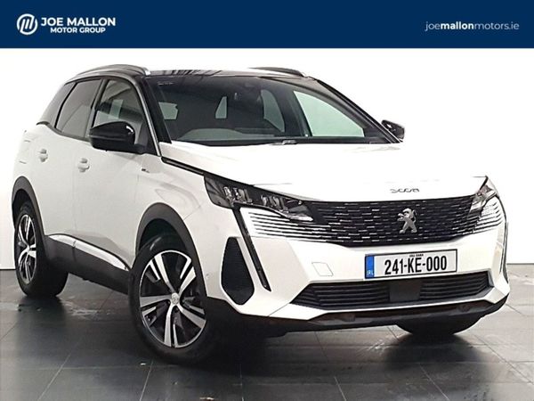 New Peugeot 3008 SUV cars for sale at Hallidays car dealer based in  Bushmills, Northern Ireland