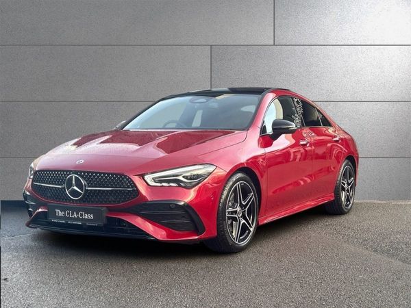 Mercedes-Benz CLA-Class Coupe, Petrol, 2024, Red