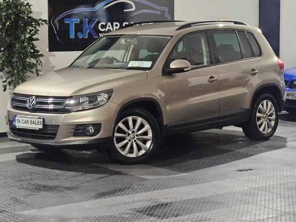 Volkswagen Tiguan SUV, Diesel, 2014, Brown