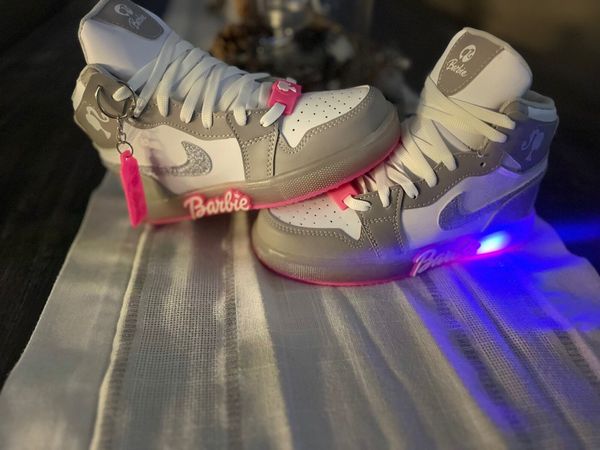 Barbie light up on sale shoes