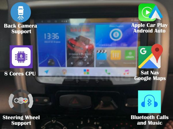 PREMIUM CARPLAY DACIA SANDERO ANDROID AUTO RADIO for sale in Co. Dublin for  €240 on DoneDeal