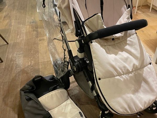 Bugaboo off white clearance footmuff