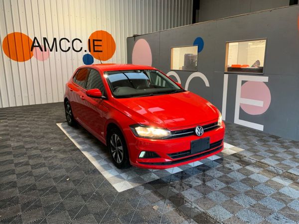 Volkswagen Polo Hatchback, Petrol, 2018, Red