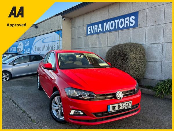 Volkswagen Polo Hatchback, Petrol, 2019, Red