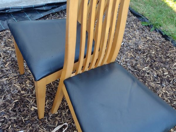 Kitchen chairs done outlet deal