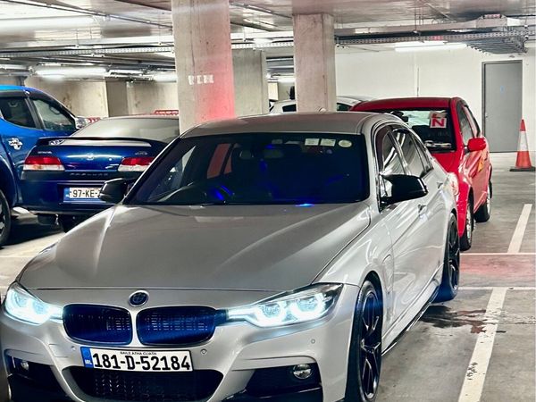 BMW 3-Series Saloon, Petrol Plug-in Hybrid, 2018, Silver