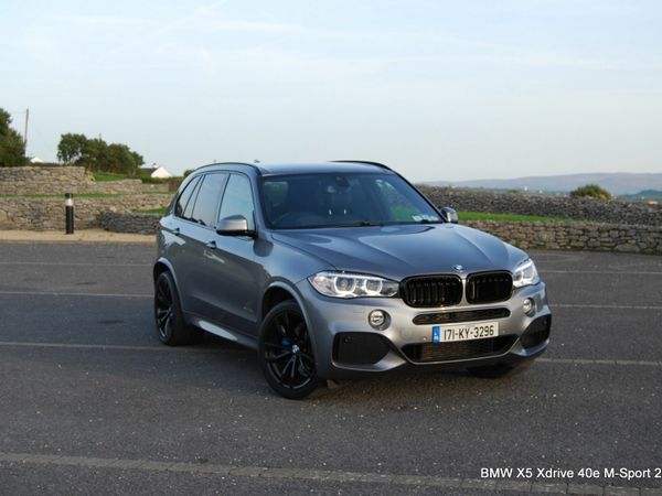 BMW X5 SUV, Petrol Plug-in Hybrid, 2017, Grey