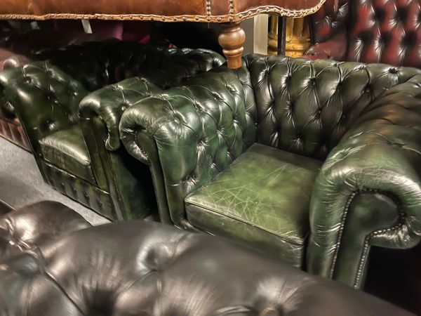 Leather club chairs online for sale