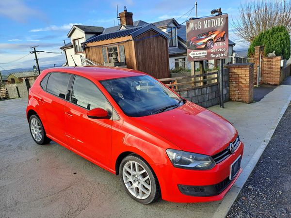 Volkswagen Polo Saloon, Petrol, 2013, Red