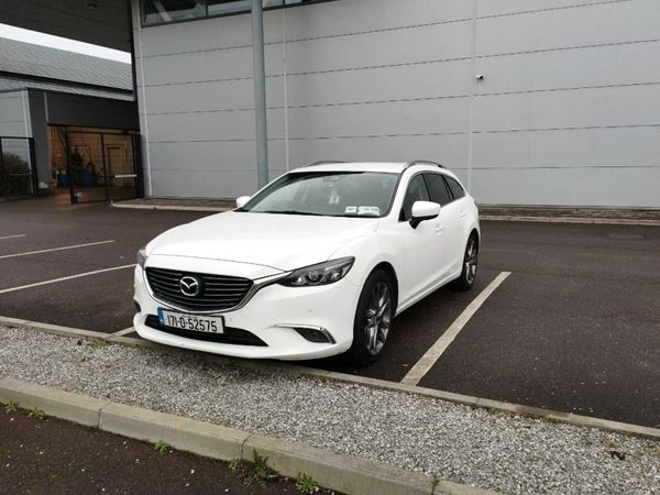 Mazda 6 Estate, Diesel, 2017, White