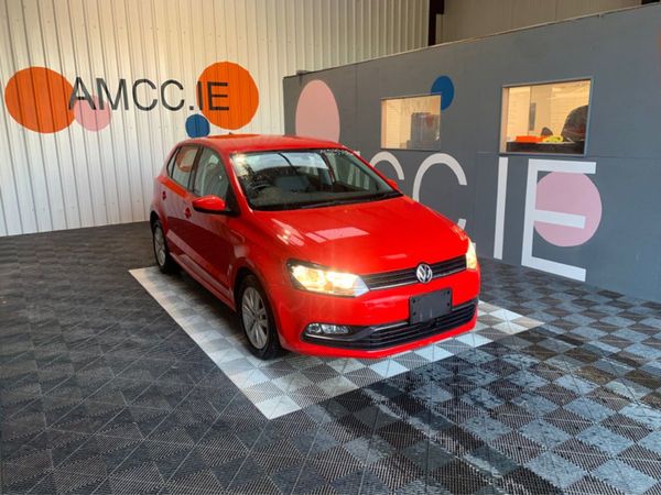 Volkswagen Polo Hatchback, Petrol, 2017, Red