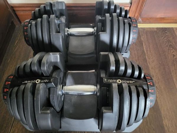 Rpm discount adjustable dumbbells