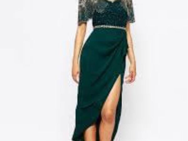 Virgos lounge clearance emerald green dress