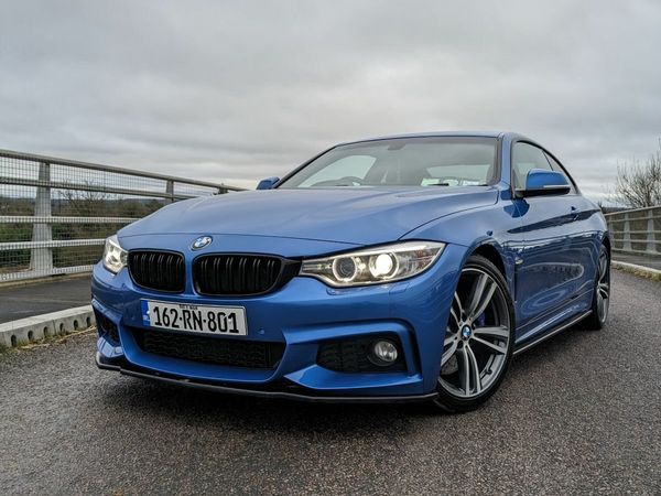 BMW 4-Series Coupe, Petrol, 2016, Blue