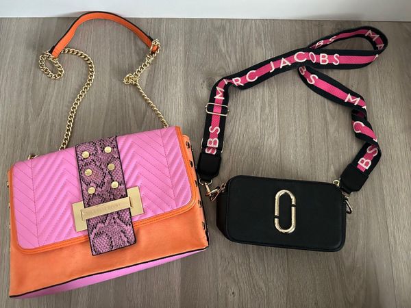 Orange handbags for online sale