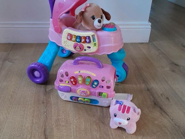 Cutie paws puppy stroller 2025 vtech