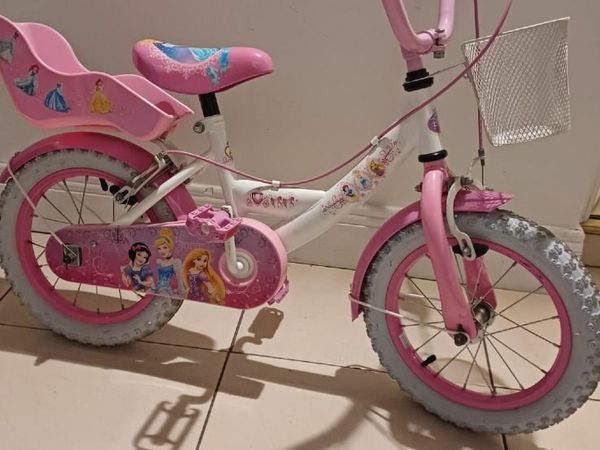 Disney princess bike 14 inch clearance smyths