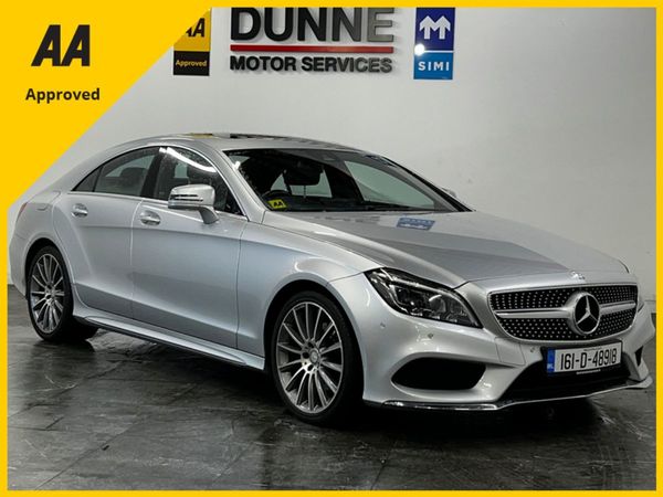 Mercedes-Benz CLS-Class Coupe, Diesel, 2016, Silver