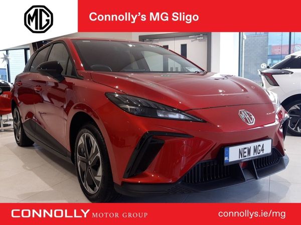 MG MG4 Hatchback, Electric, 2024, Red