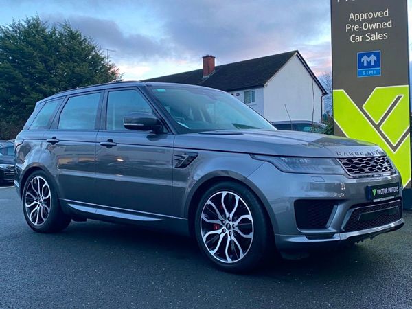 Land Rover Range Rover Sport SUV, Petrol Hybrid, 2019, Grey