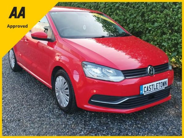 Volkswagen Polo Hatchback, Petrol, 2014, Red