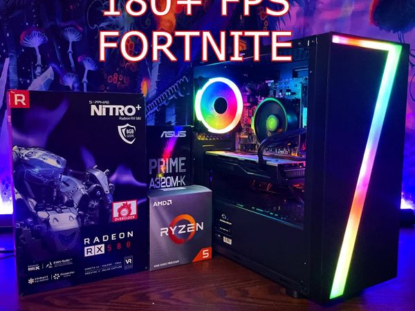 Ryzen 5 3600 discount rx 580 8gb fortnite