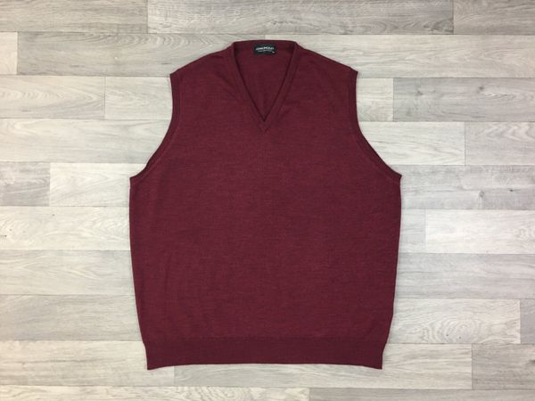 Merino wool sale sleeveless jumper