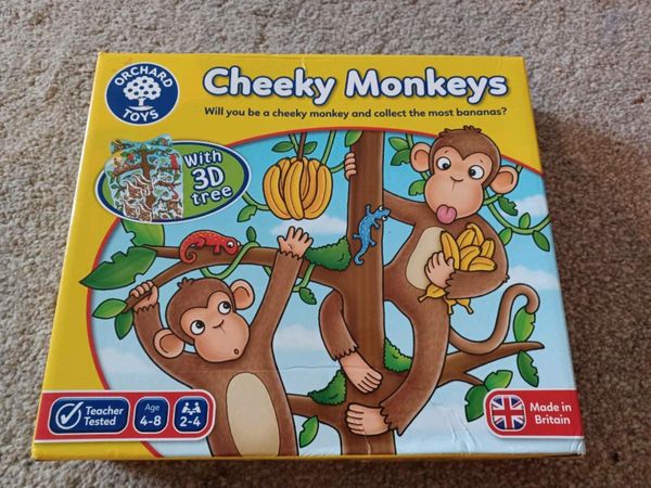 Orchard Toys Cheeky Monkeys Game 4 8 years for sale in Co. Wexford