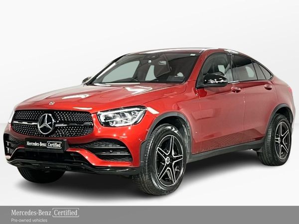 Mercedes-Benz GLC-Class SUV, Petrol Plug-in Hybrid, 2023, Red