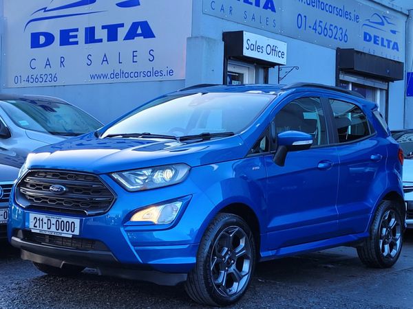 Ford EcoSport SUV, Petrol, 2021, Blue