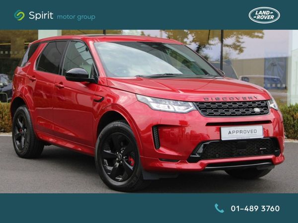 Land Rover Discovery Sport SUV, Petrol Plug-in Hybrid, 2022, Red