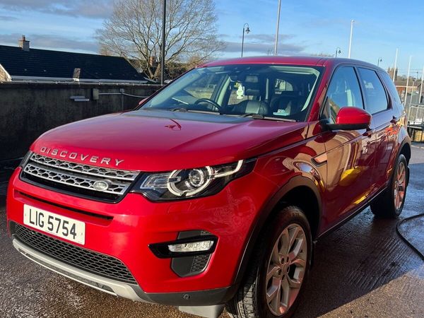 Land Rover Discovery Sport SUV, Diesel, 2017, Red