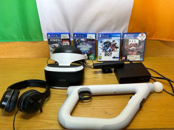 Vr headset ps4 clearance sale