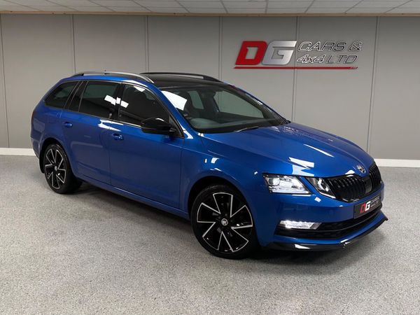 Skoda Octavia Estate, Diesel, 2019, Blue