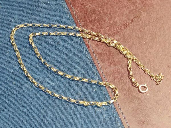 9ct gold chain hot sale 18 inch