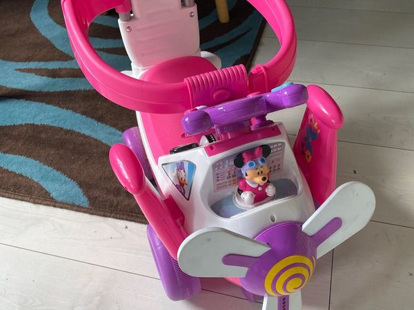 Minnie mouse trike with deals parent handle