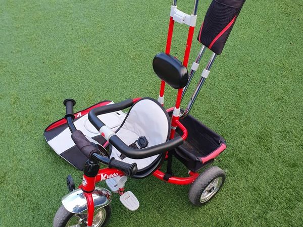 Kiddo Baby Kids 4in1 Trike Stroller Red for sale in Co. Cork