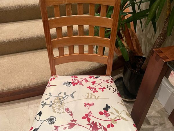 Sturdy upholstered deals dining chairs