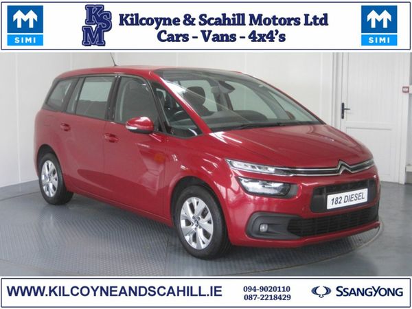 Citroen Grand C4 Picasso MPV, Diesel, 2018, Red