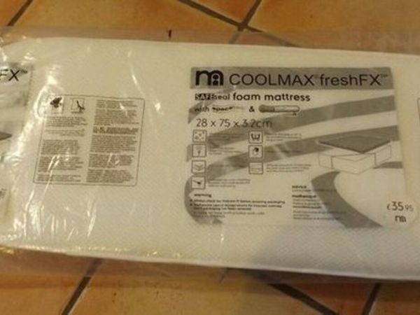 Mothercare 2025 foam mattress