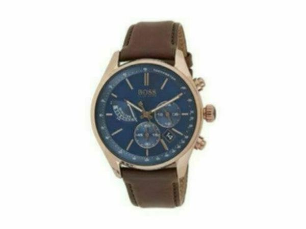 HUGO BOSS MENS GRAND PRIX WATCH BLUE for sale in Co. Dublin for