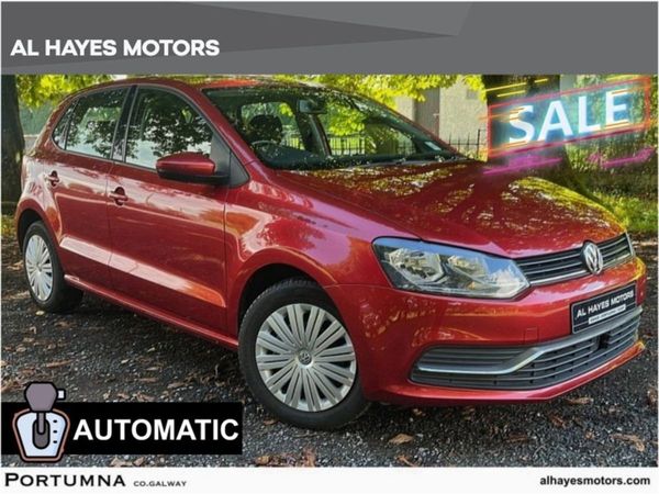 Volkswagen Polo Hatchback, Petrol, 2015, Red