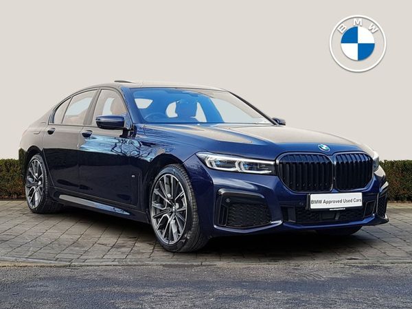 BMW 7-Series Saloon, Diesel, 2021, Blue