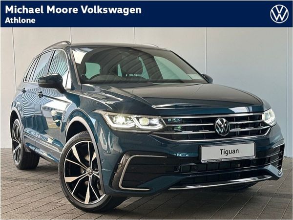 Volkswagen Tiguan SUV, Petrol Plug-in Hybrid, 2024, Blue